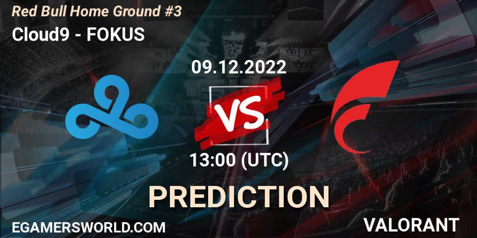 Cloud9 vs FOKUS: Betting TIp, Match Prediction. 09.12.22. VALORANT, Red Bull Home Ground #3