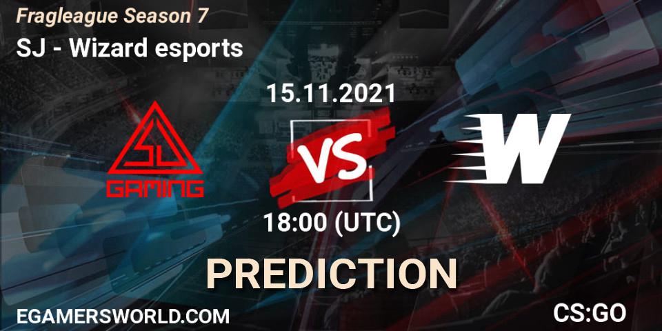 SJ vs Wizard esports: Betting TIp, Match Prediction. 15.11.21. CS2 (CS:GO), Fragleague Season 7