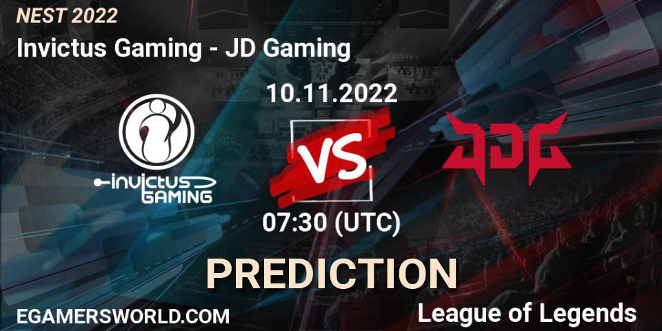 Invictus Gaming vs JD Gaming: Betting TIp, Match Prediction. 10.11.22. LoL, NEST 2022
