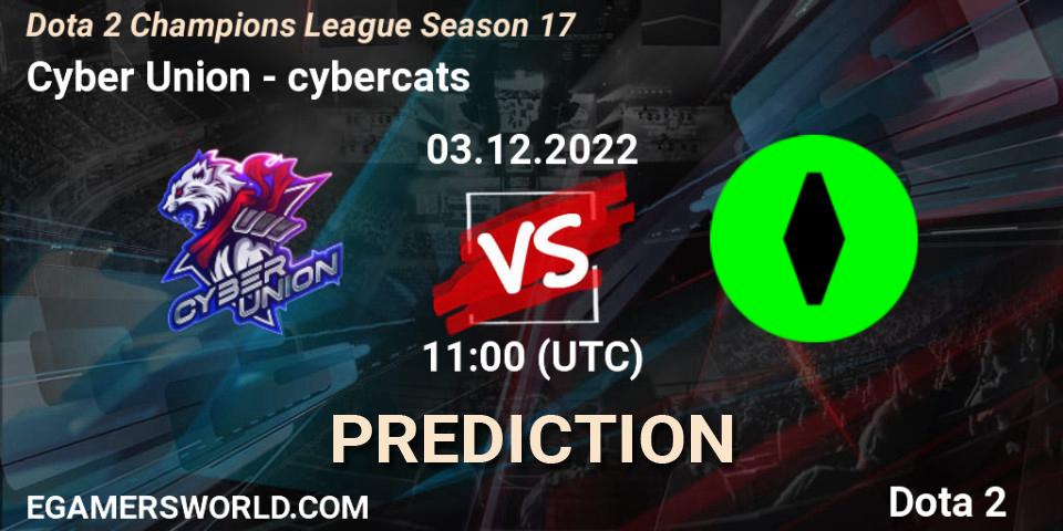 GameAcces vs cybercats: Betting TIp, Match Prediction. 03.12.22. Dota 2, Dota 2 Champions League Season 17