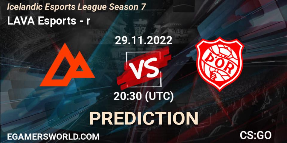 LAVA Esports vs Þór: Betting TIp, Match Prediction. 01.12.22. CS2 (CS:GO), Icelandic Esports League Season 7