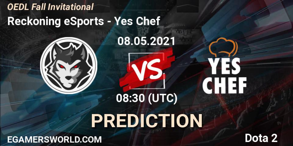 Reckoning eSports vs Yes Chef: Betting TIp, Match Prediction. 08.05.21. Dota 2, OEDL Fall Invitational