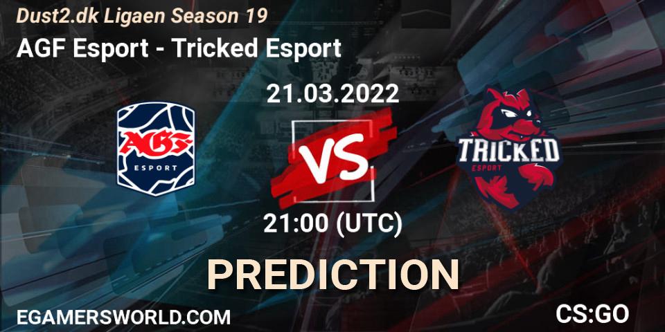AGF Esport vs Tricked Esport: Betting TIp, Match Prediction. 21.03.22. CS2 (CS:GO), Dust2.dk Ligaen Season 19