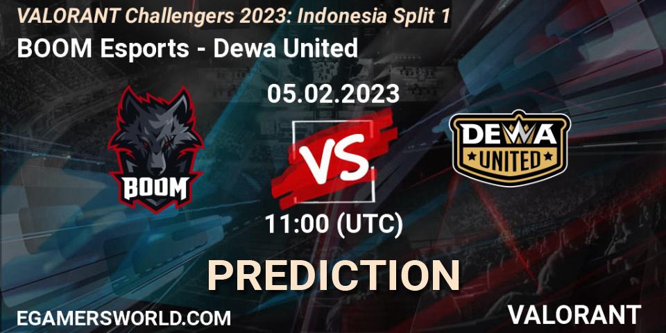 BOOM Esports vs Dewa United: Betting TIp, Match Prediction. 10.02.23. VALORANT, VALORANT Challengers 2023: Indonesia Split 1