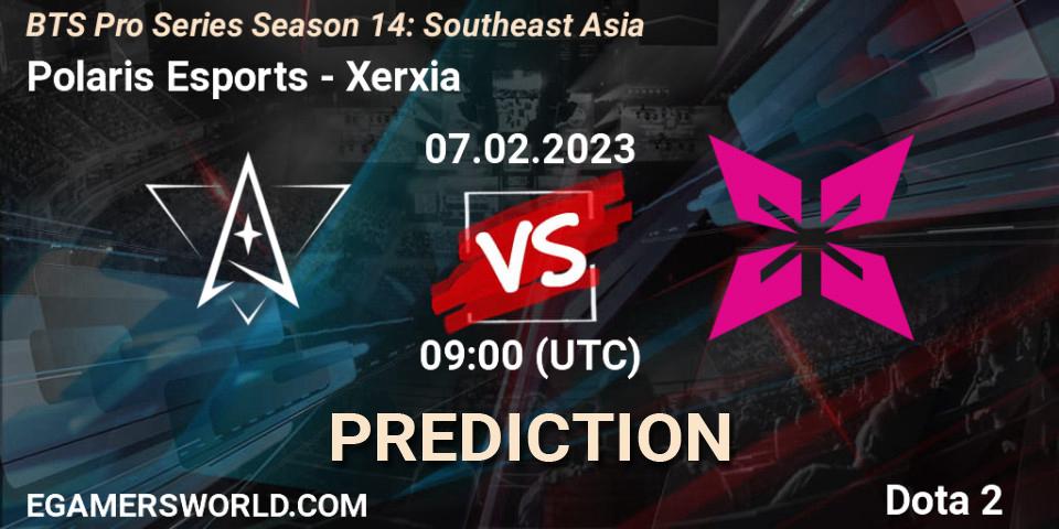 Polaris Esports vs Xerxia: Betting TIp, Match Prediction. 04.02.23. Dota 2, BTS Pro Series Season 14: Southeast Asia