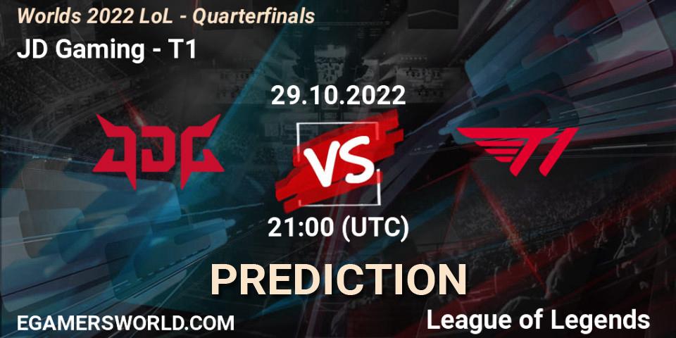 JD Gaming vs T1: Betting TIp, Match Prediction. 29.10.22. LoL, Worlds 2022 LoL - Semifinals