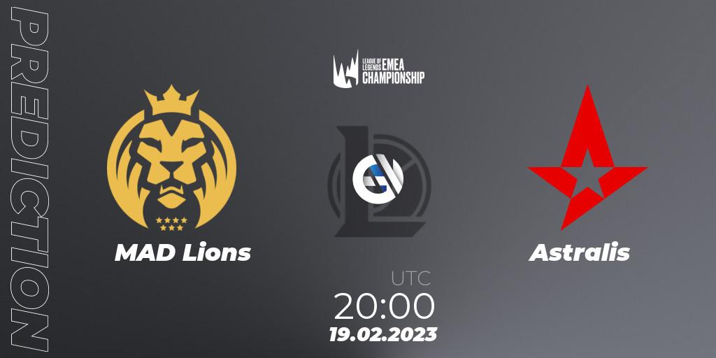 MAD Lions vs Astralis: Betting TIp, Match Prediction. 19.02.23. LoL, LEC Winter 2023 - Stage 2