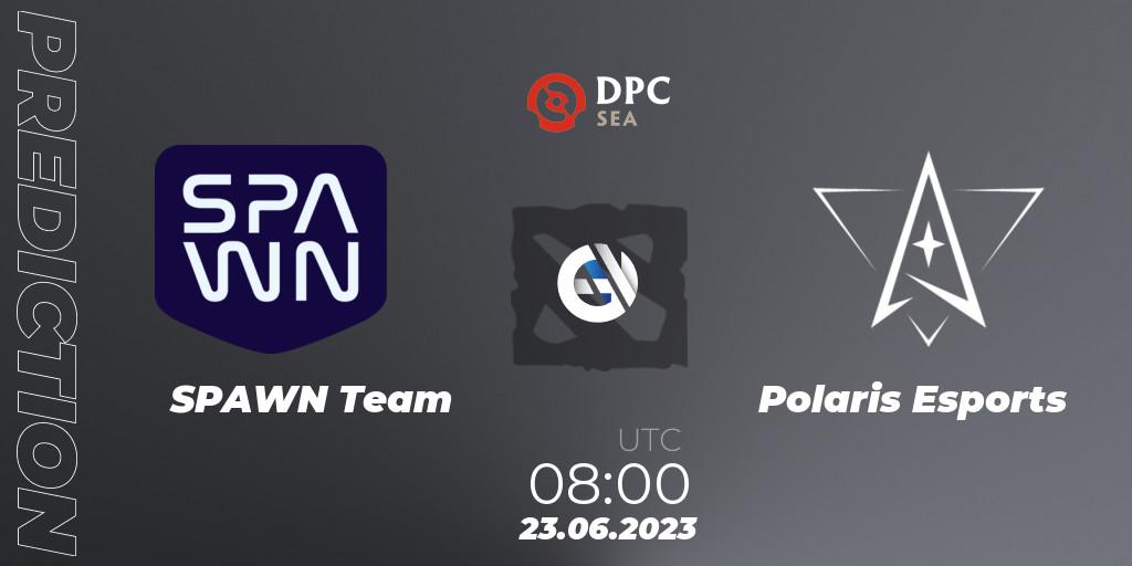 SPAWN Team vs Polaris Esports: Betting TIp, Match Prediction. 23.06.23. Dota 2, DPC 2023 Tour 3: SEA Division II (Lower)