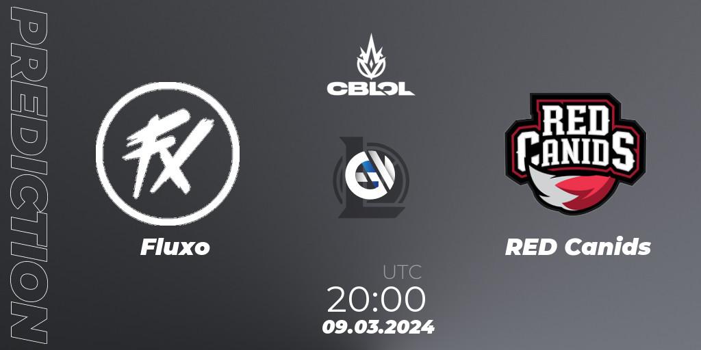 Fluxo vs RED Canids: Betting TIp, Match Prediction. 09.03.24. LoL, CBLOL Split 1 2024 - Group Stage