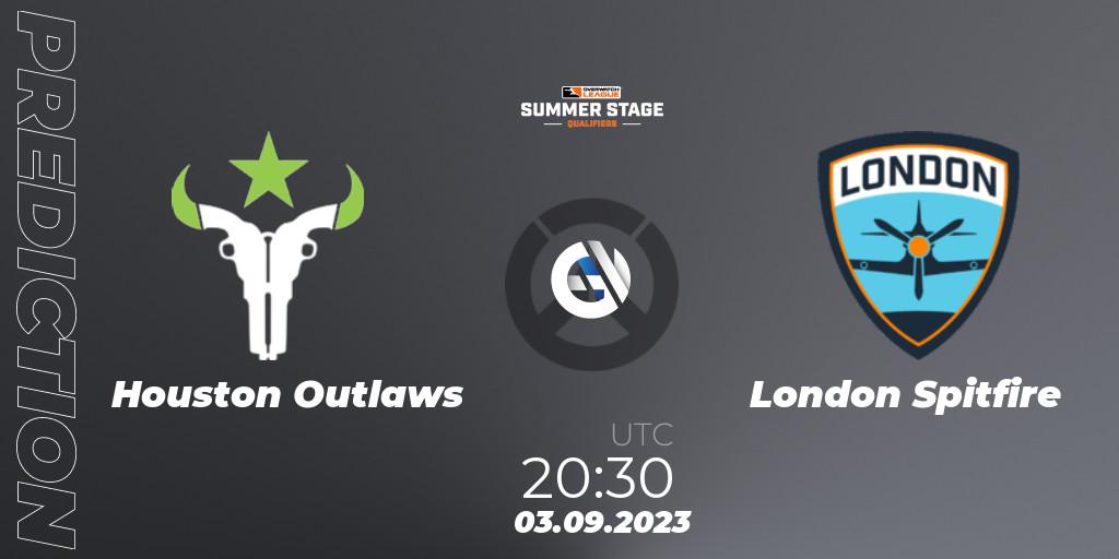 Houston Outlaws vs London Spitfire: Betting TIp, Match Prediction. 03.09.23. Overwatch, Overwatch League 2023 - Summer Stage Qualifiers