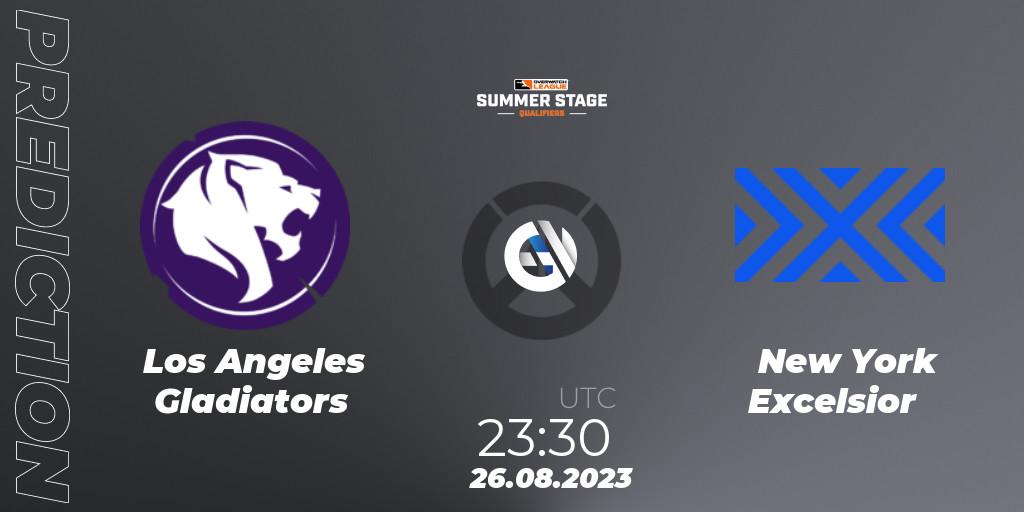 Los Angeles Gladiators vs New York Excelsior: Betting TIp, Match Prediction. 26.08.23. Overwatch, Overwatch League 2023 - Summer Stage Qualifiers