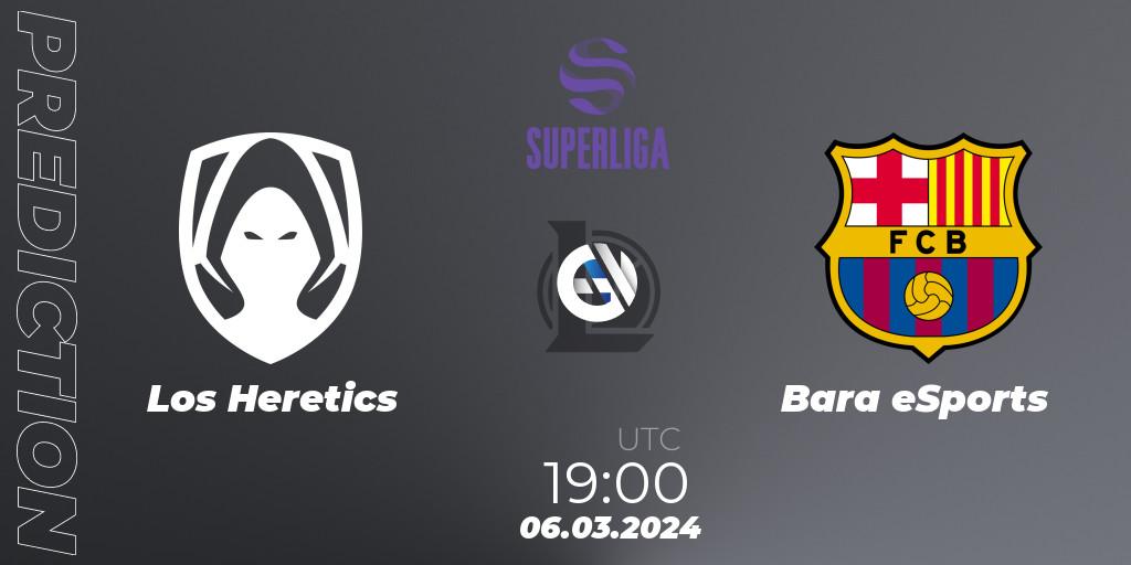 Los Heretics vs Barça eSports: Betting TIp, Match Prediction. 06.03.24. LoL, Superliga Spring 2024 - Group Stage
