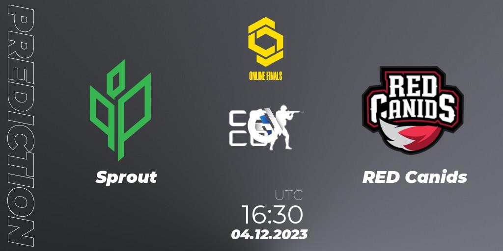 Sprout vs RED Canids: Betting TIp, Match Prediction. 04.12.23. CS2 (CS:GO), CCT Online Finals #5