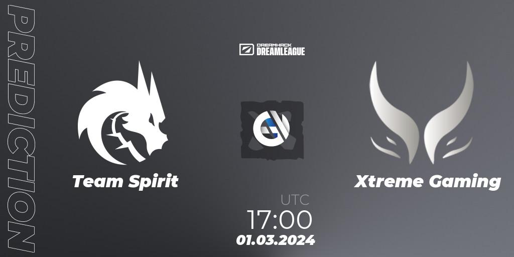 Team Spirit vs Xtreme Gaming: Betting TIp, Match Prediction. 09.03.24. Dota 2, DreamLeague Season 22