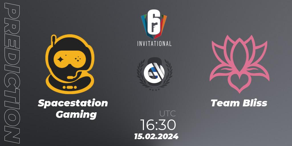 Spacestation Gaming vs Team Bliss: Betting TIp, Match Prediction. 15.02.24. Rainbow Six, Six Invitational 2024 - Group Stage