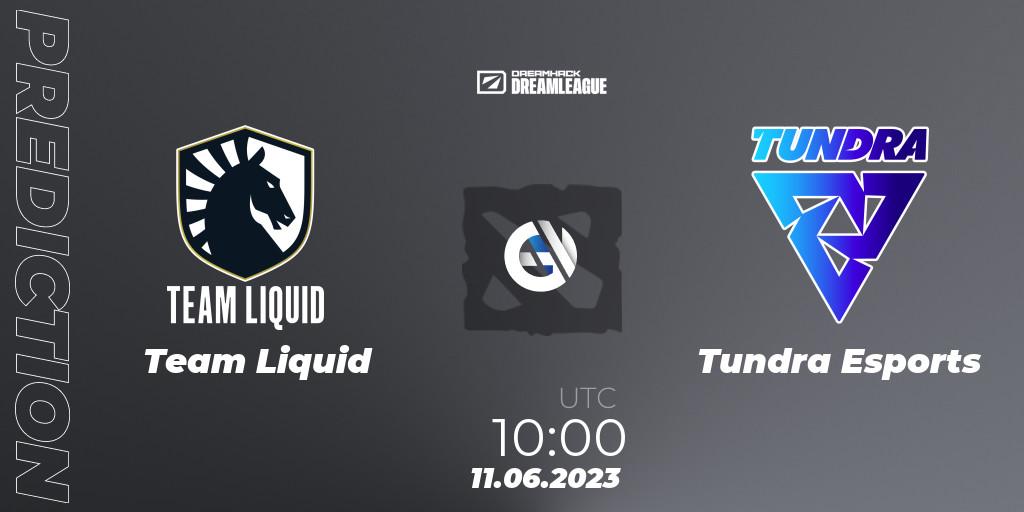 Team Liquid vs Tundra Esports: Betting TIp, Match Prediction. 11.06.23. Dota 2, DreamLeague Season 20 - Group Stage 1