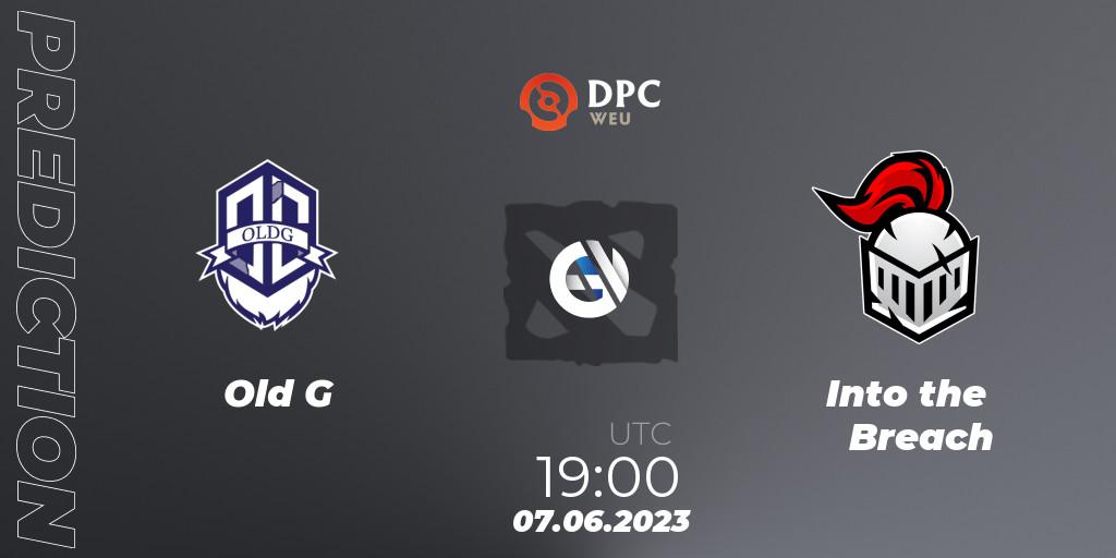Old G vs Into the Breach: Betting TIp, Match Prediction. 07.06.23. Dota 2, DPC 2023 Tour 3: WEU Division II (Lower)
