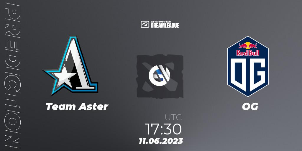 Team Aster vs OG: Betting TIp, Match Prediction. 11.06.23. Dota 2, DreamLeague Season 20 - Group Stage 1