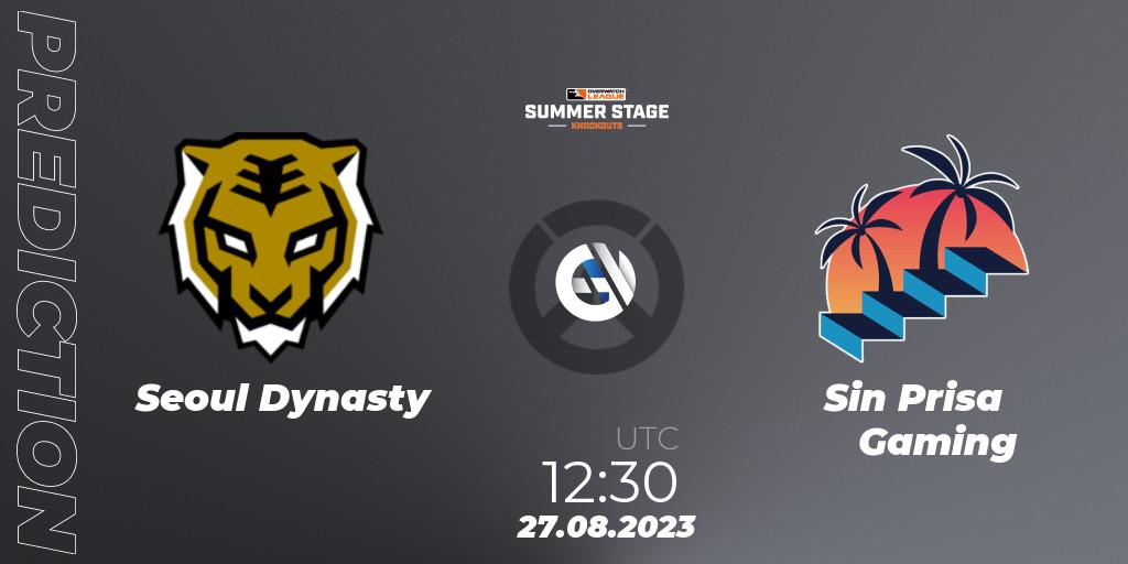 Seoul Dynasty vs Sin Prisa Gaming: Betting TIp, Match Prediction. 03.09.23. Overwatch, Overwatch League 2023 - Summer Stage Knockouts