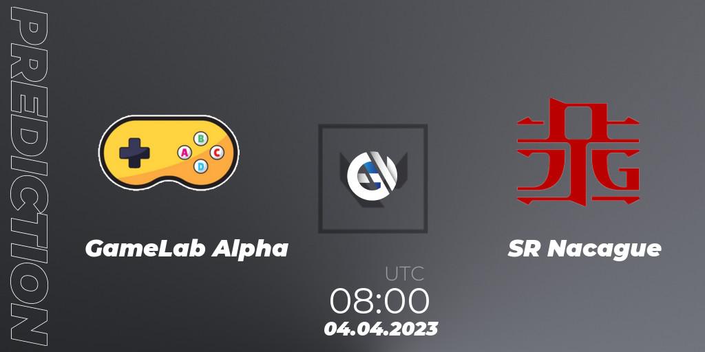 GameLab Alpha vs SR Nacague: Betting TIp, Match Prediction. 04.04.23. VALORANT, VALORANT Challengers 2023: Philippines Split 2 - Group stage