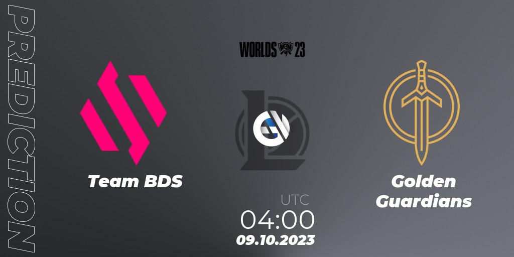 Team BDS vs Golden Guardians: Betting TIp, Match Prediction. 09.10.23. LoL, 2023 World Championship: Worlds Qualifying Series