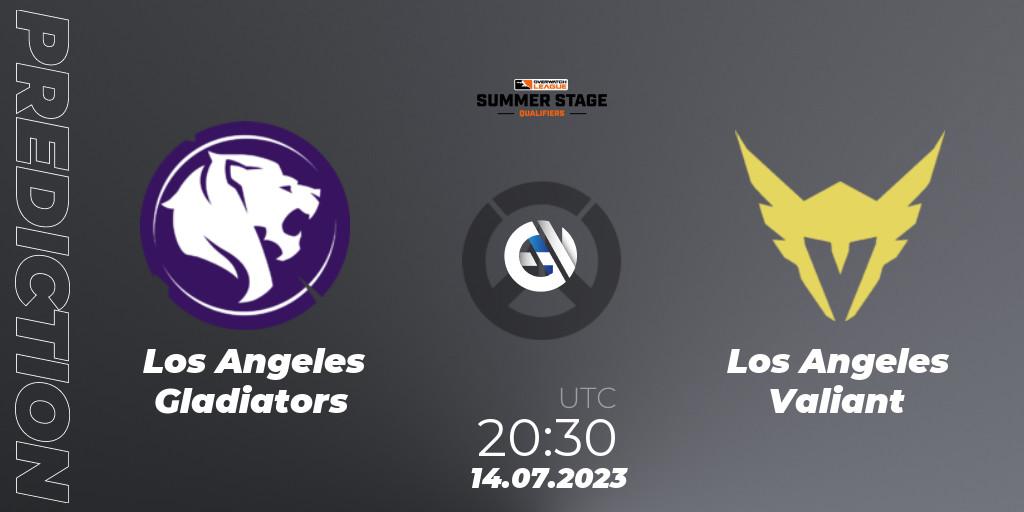 Los Angeles Gladiators vs Los Angeles Valiant: Betting TIp, Match Prediction. 14.07.23. Overwatch, Overwatch League 2023 - Summer Stage Qualifiers