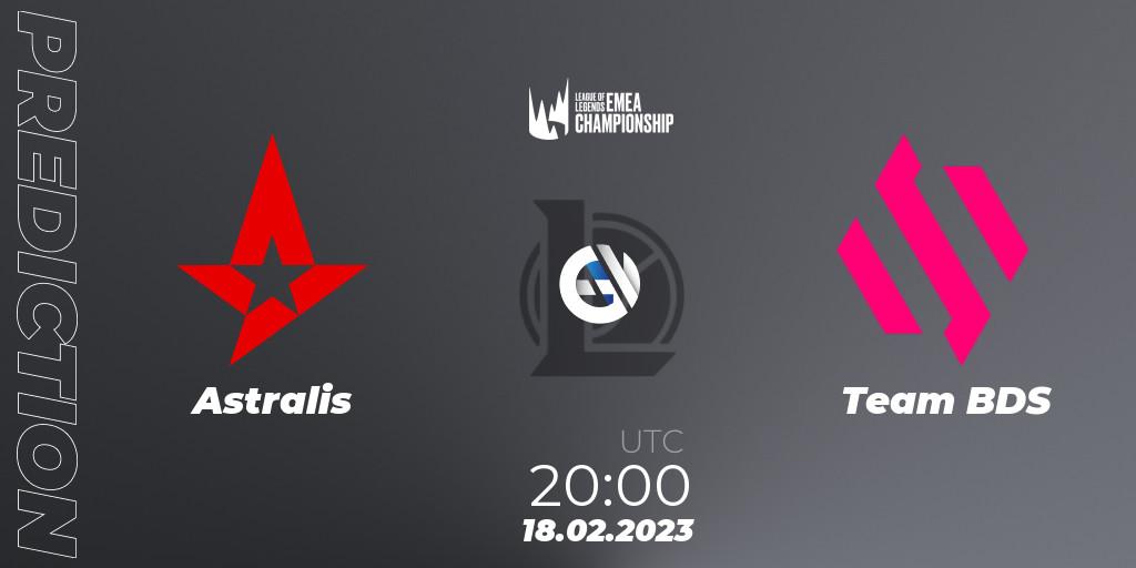 Astralis vs Team BDS: Betting TIp, Match Prediction. 18.02.23. LoL, LEC Winter 2023 - Stage 2