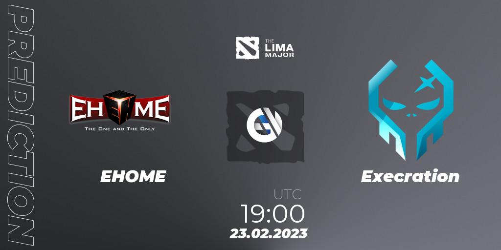 EHOME vs Execration: Betting TIp, Match Prediction. 23.02.23. Dota 2, The Lima Major 2023