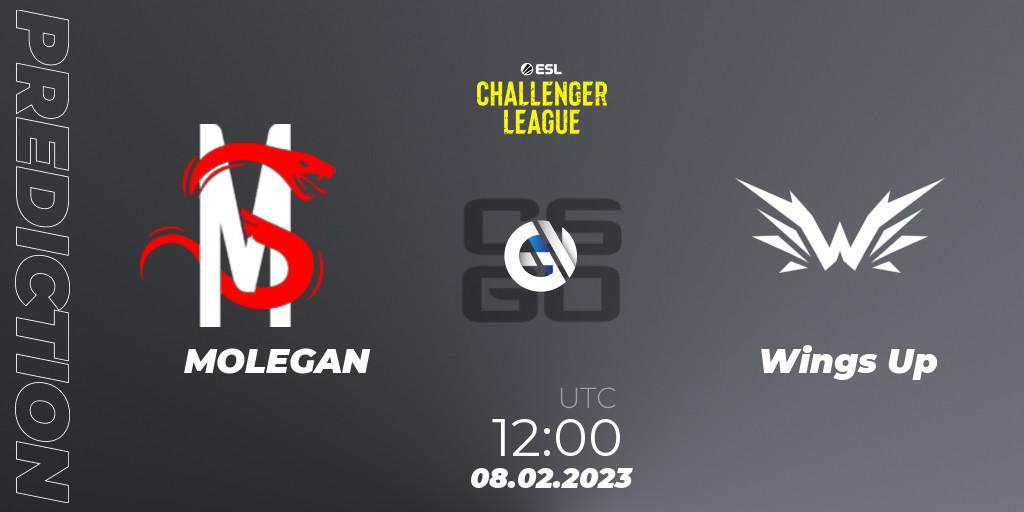 MOLEGAN vs Wings Up: Betting TIp, Match Prediction. 08.02.23. CS2 (CS:GO), ESL Challenger League Season 44: Asia-Pacific