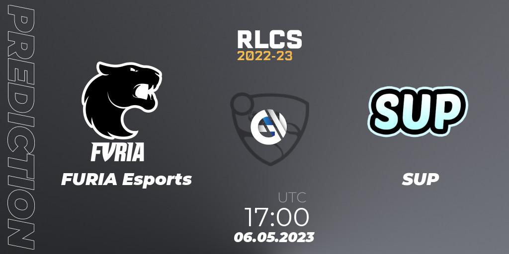 FURIA Esports vs SUP: Betting TIp, Match Prediction. 06.05.23. Rocket League, RLCS 2022-23 - Spring: North America Regional 1 - Spring Open - Playoffs 