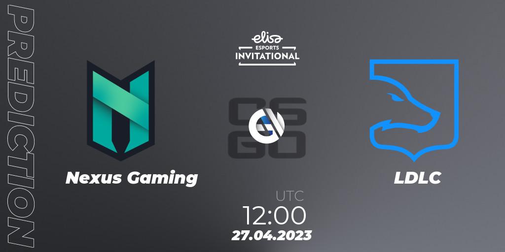 Nexus Gaming vs LDLC: Betting TIp, Match Prediction. 27.04.23. CS2 (CS:GO), Elisa Invitational Spring 2023