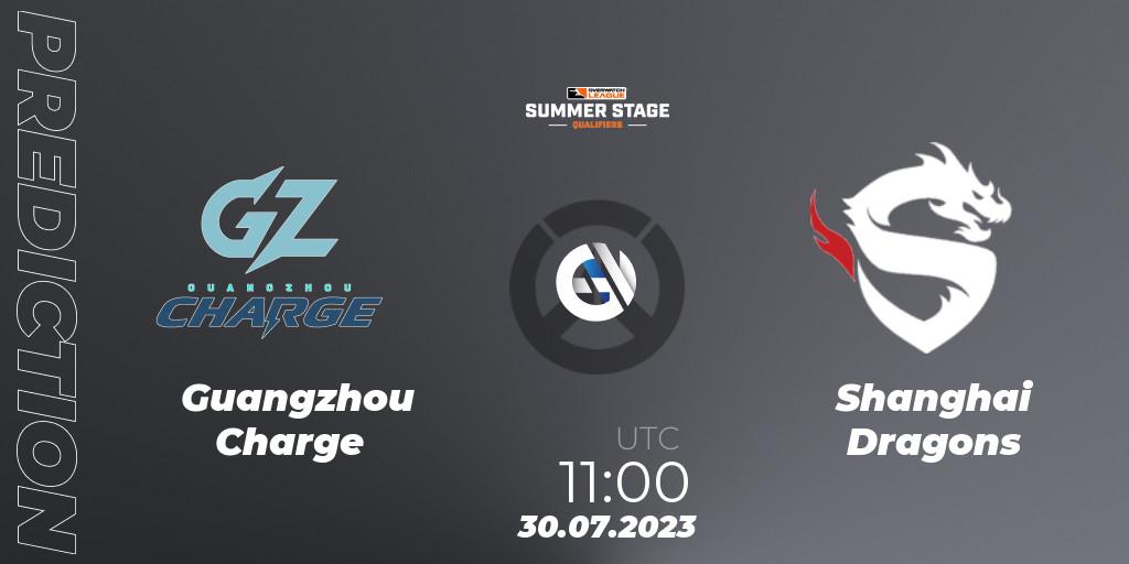 Guangzhou Charge vs Shanghai Dragons: Betting TIp, Match Prediction. 30.07.23. Overwatch, Overwatch League 2023 - Summer Stage Qualifiers