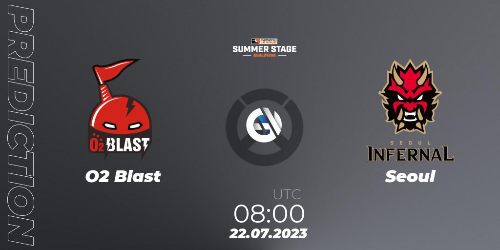O2 Blast vs Seoul: Betting TIp, Match Prediction. 22.07.23. Overwatch, Overwatch League 2023 - Summer Stage Qualifiers