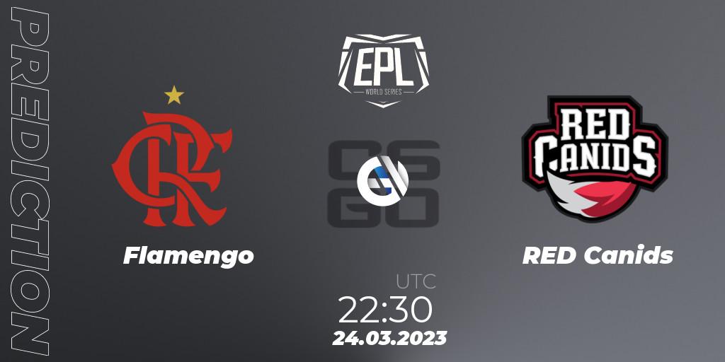 Flamengo vs RED Canids: Betting TIp, Match Prediction. 24.03.23. CS2 (CS:GO), EPL World Series: Americas Season 3