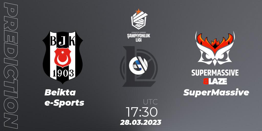 Beşiktaş e-Sports vs SuperMassive: Betting TIp, Match Prediction. 28.03.23. LoL, TCL Winter 2023 - Playoffs