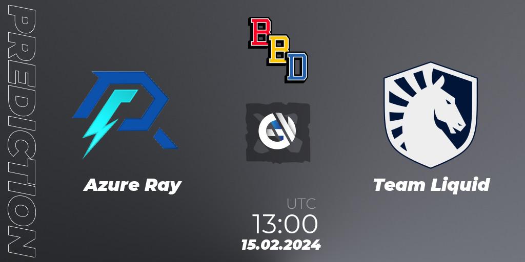 Azure Ray vs Team Liquid: Betting TIp, Match Prediction. 15.02.24. Dota 2, BetBoom Dacha Dubai 2024