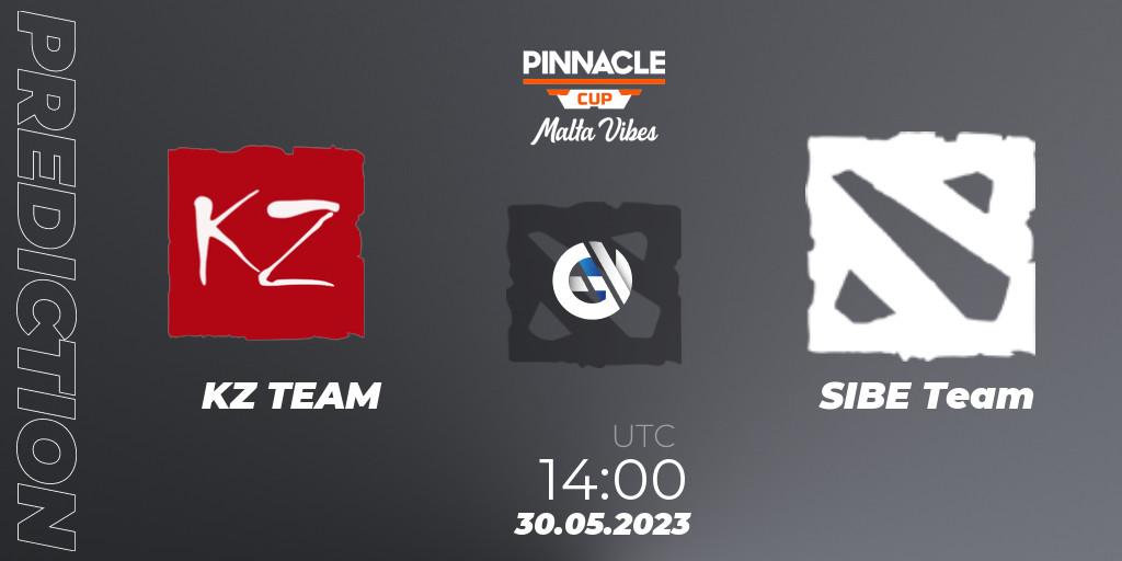 KZ TEAM vs SIBE Team: Betting TIp, Match Prediction. 30.05.23. Dota 2, Pinnacle Cup: Malta Vibes #2