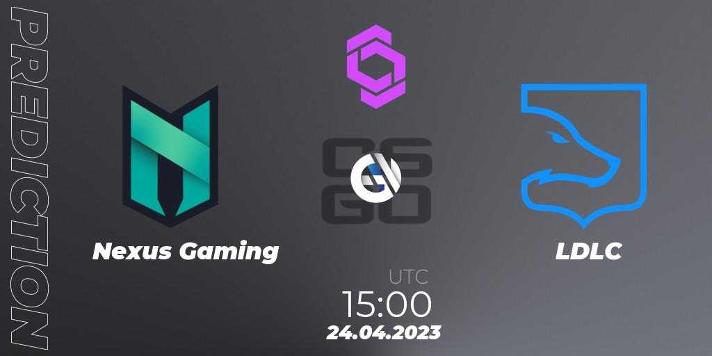 Nexus Gaming vs LDLC: Betting TIp, Match Prediction. 24.04.23. CS2 (CS:GO), CCT West Europe Series #3