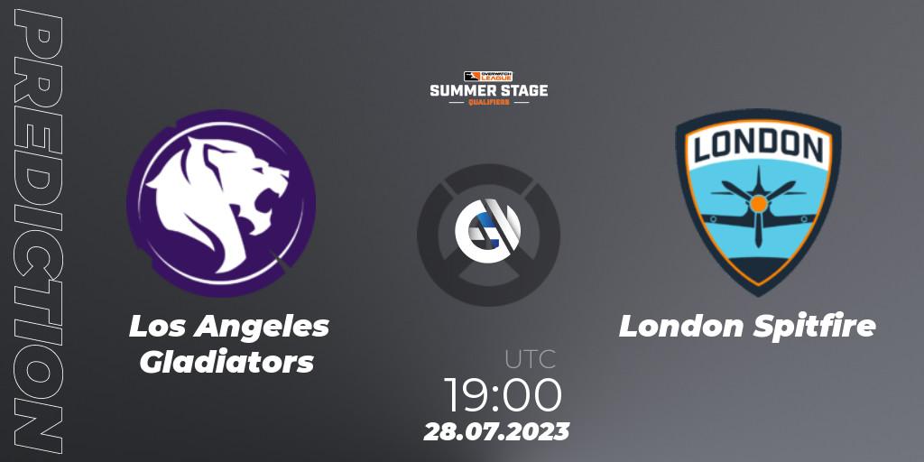 Los Angeles Gladiators vs London Spitfire: Betting TIp, Match Prediction. 28.07.23. Overwatch, Overwatch League 2023 - Summer Stage Qualifiers