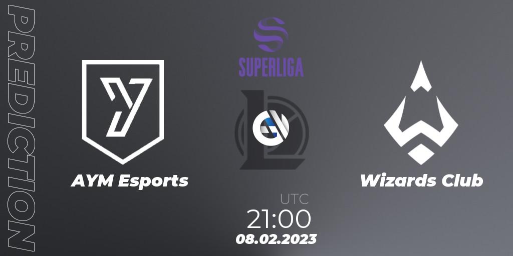 AYM Esports vs Wizards Club: Betting TIp, Match Prediction. 08.02.23. LoL, LVP Superliga 2nd Division Spring 2023 - Group Stage