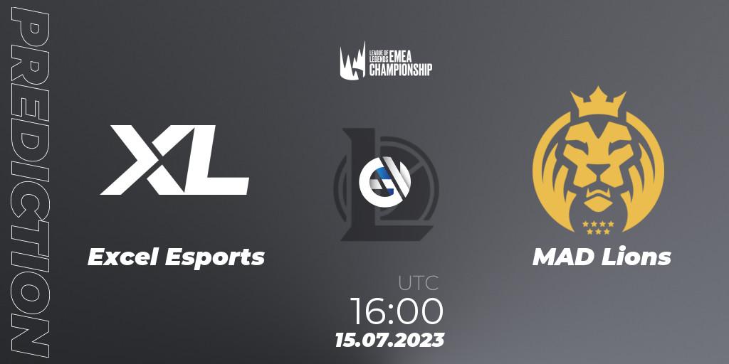 Excel Esports vs MAD Lions: Betting TIp, Match Prediction. 15.07.23. LoL, LEC Summer 2023 - Group Stage