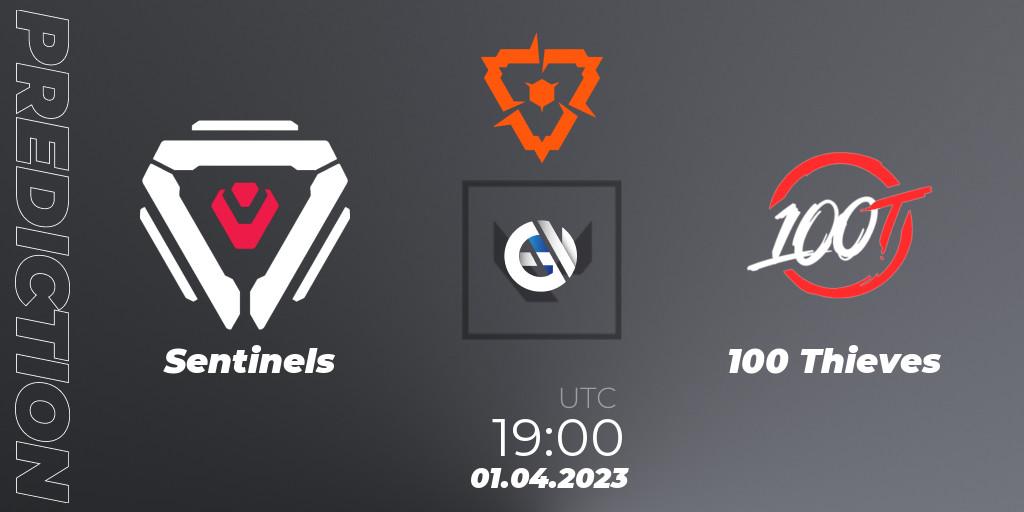 Sentinels vs 100 Thieves: Betting TIp, Match Prediction. 01.04.23. VALORANT, VCT 2023: Americas League