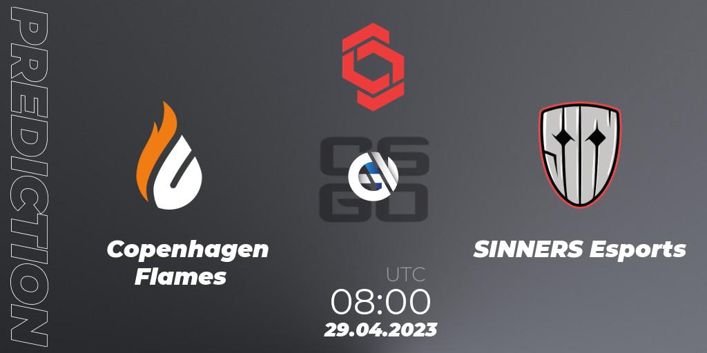 Copenhagen Flames vs SINNERS Esports: Betting TIp, Match Prediction. 29.04.23. CS2 (CS:GO), CCT Central Europe Series #6