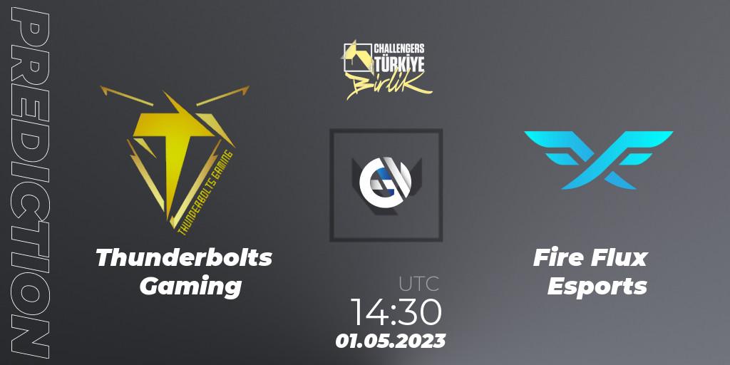 Thunderbolts Gaming vs Fire Flux Esports: Betting TIp, Match Prediction. 01.05.23. VALORANT, VALORANT Challengers 2023 Turkey: Birlik Split 2