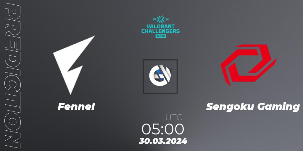 Fennel vs Sengoku Gaming: Betting TIp, Match Prediction. 30.03.24. VALORANT, VALORANT Challengers Japan 2024: Split 1
