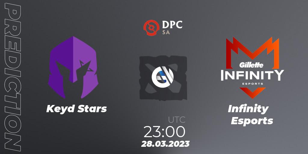 Keyd Stars vs Infinity Esports: Betting TIp, Match Prediction. 29.03.23. Dota 2, DPC 2023 Tour 2: SA Division I (Upper)
