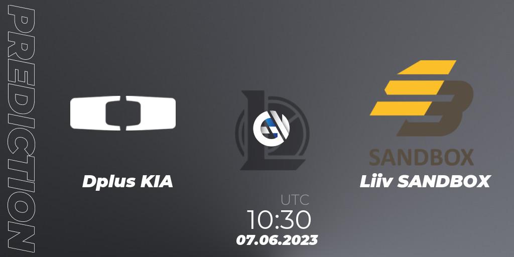 Dplus KIA vs Liiv SANDBOX: Betting TIp, Match Prediction. 07.06.23. LoL, LCK Summer 2023 Regular Season
