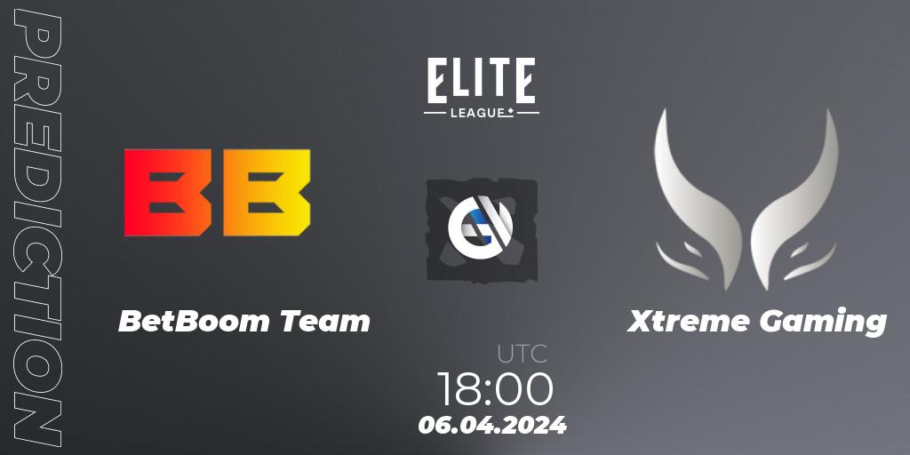 BetBoom Team vs Xtreme Gaming: Betting TIp, Match Prediction. 06.04.24. Dota 2, Elite League: Round-Robin Stage