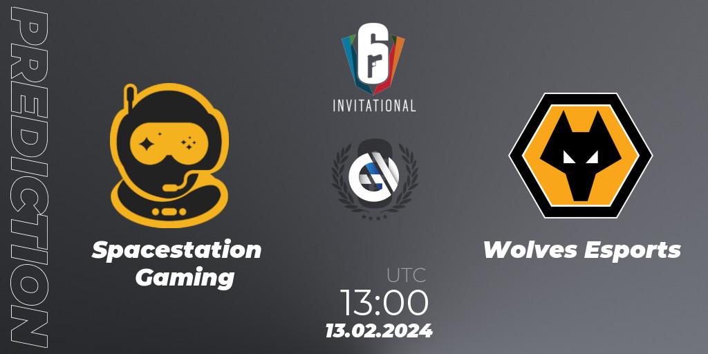 Spacestation Gaming vs Wolves Esports: Betting TIp, Match Prediction. 13.02.24. Rainbow Six, Six Invitational 2024 - Group Stage