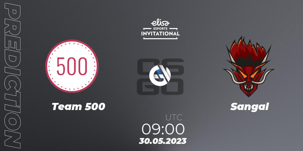 Team 500 vs Sangal: Betting TIp, Match Prediction. 30.05.23. CS2 (CS:GO), Elisa Invitational Spring 2023